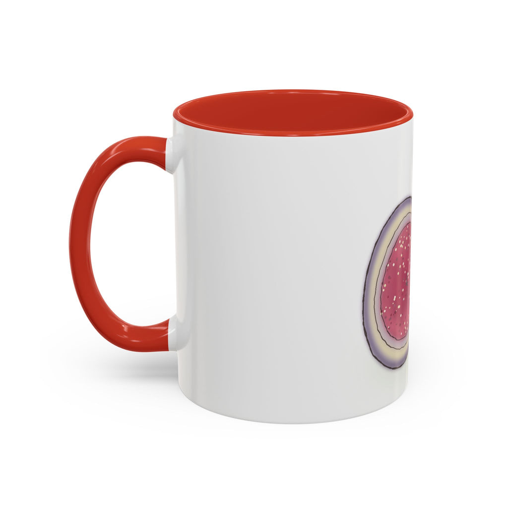 Fig Fruit Coffee Mug — Minimal Watercolor Fig Accent Mug (11/15oz)