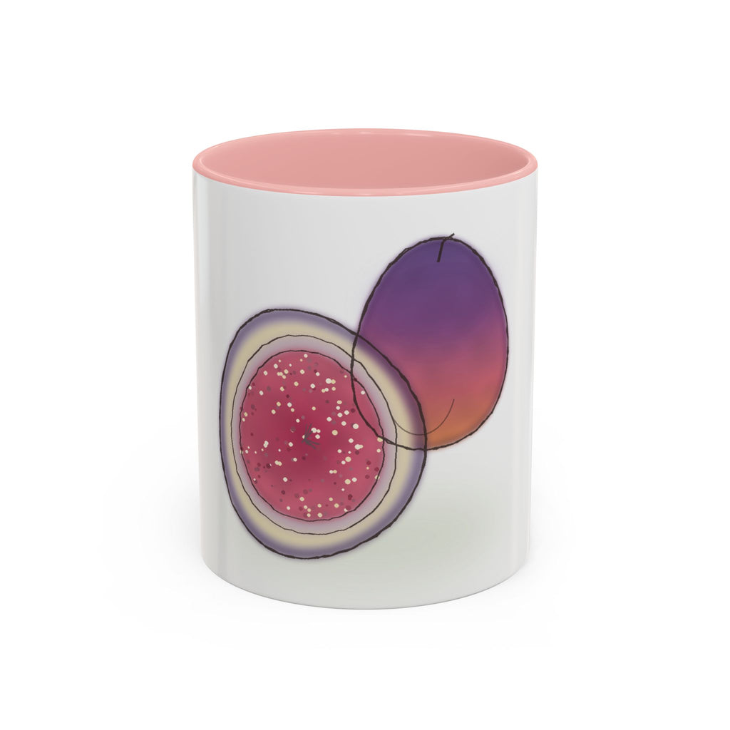 Fig Fruit Coffee Mug — Minimal Watercolor Fig Accent Mug (11/15oz)