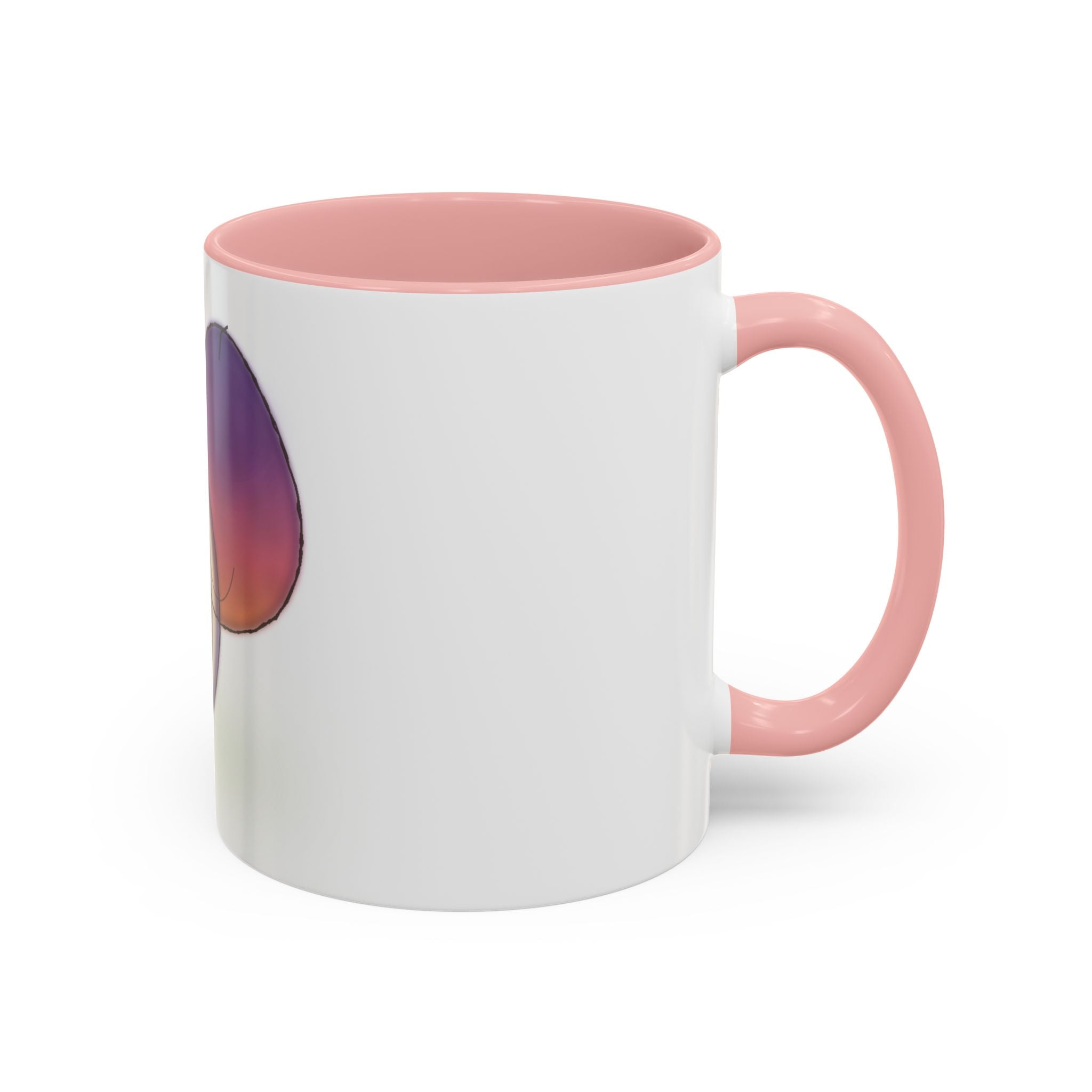 Fig Fruit Coffee Mug — Minimal Watercolor Fig Accent Mug (11/15oz)