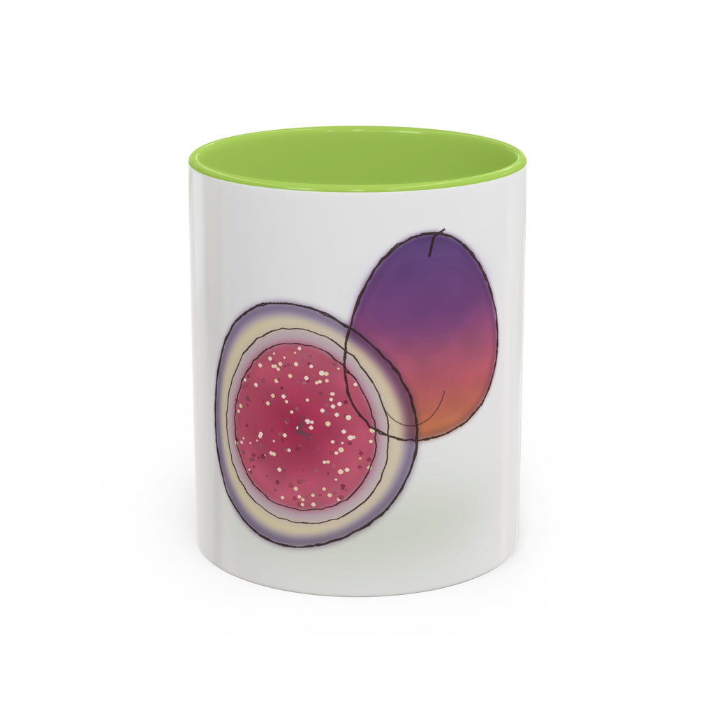 Fig Fruit Coffee Mug — Minimal Watercolor Fig Accent Mug (11/15oz)