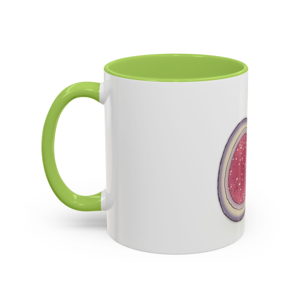 Fig Fruit Coffee Mug — Minimal Watercolor Fig Accent Mug (11/15oz)