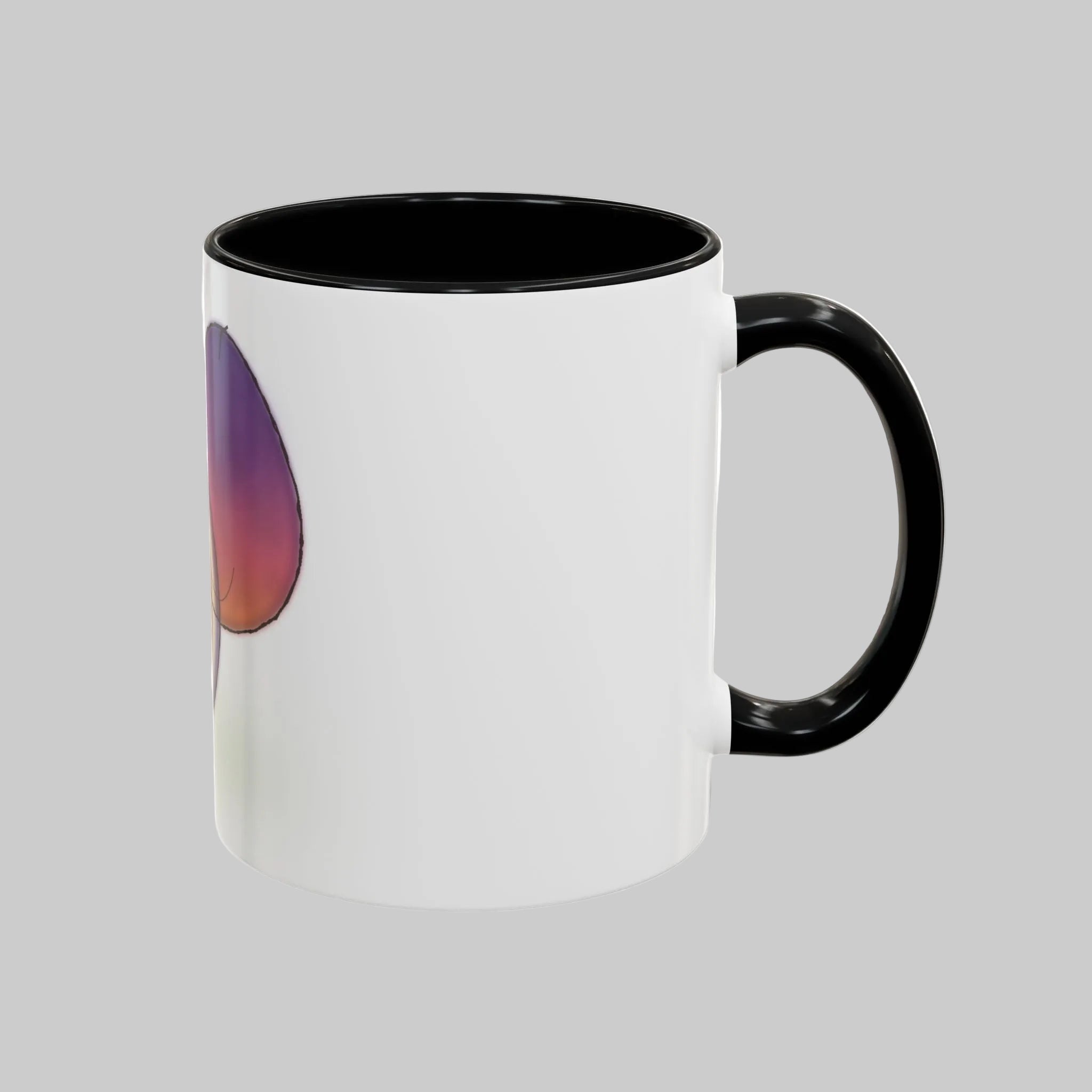 Fig Fruit Coffee Mug — Minimal Watercolor Fig Accent Mug (11/15oz)