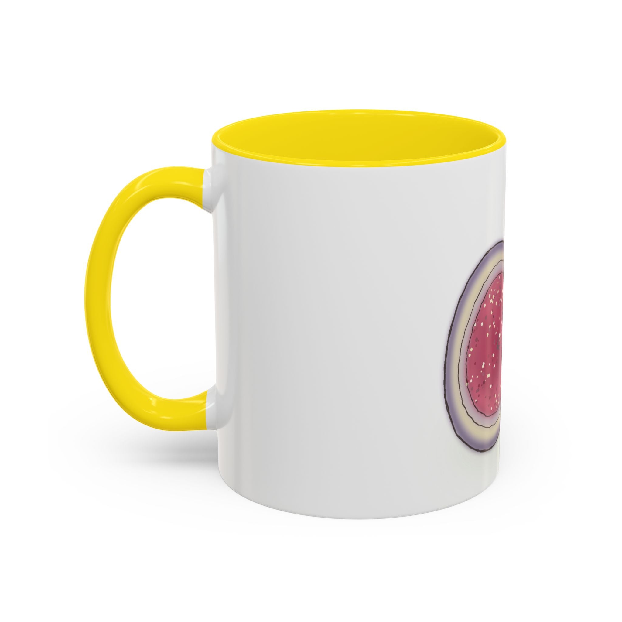 Fig Fruit Coffee Mug — Minimal Watercolor Fig Accent Mug (11/15oz)