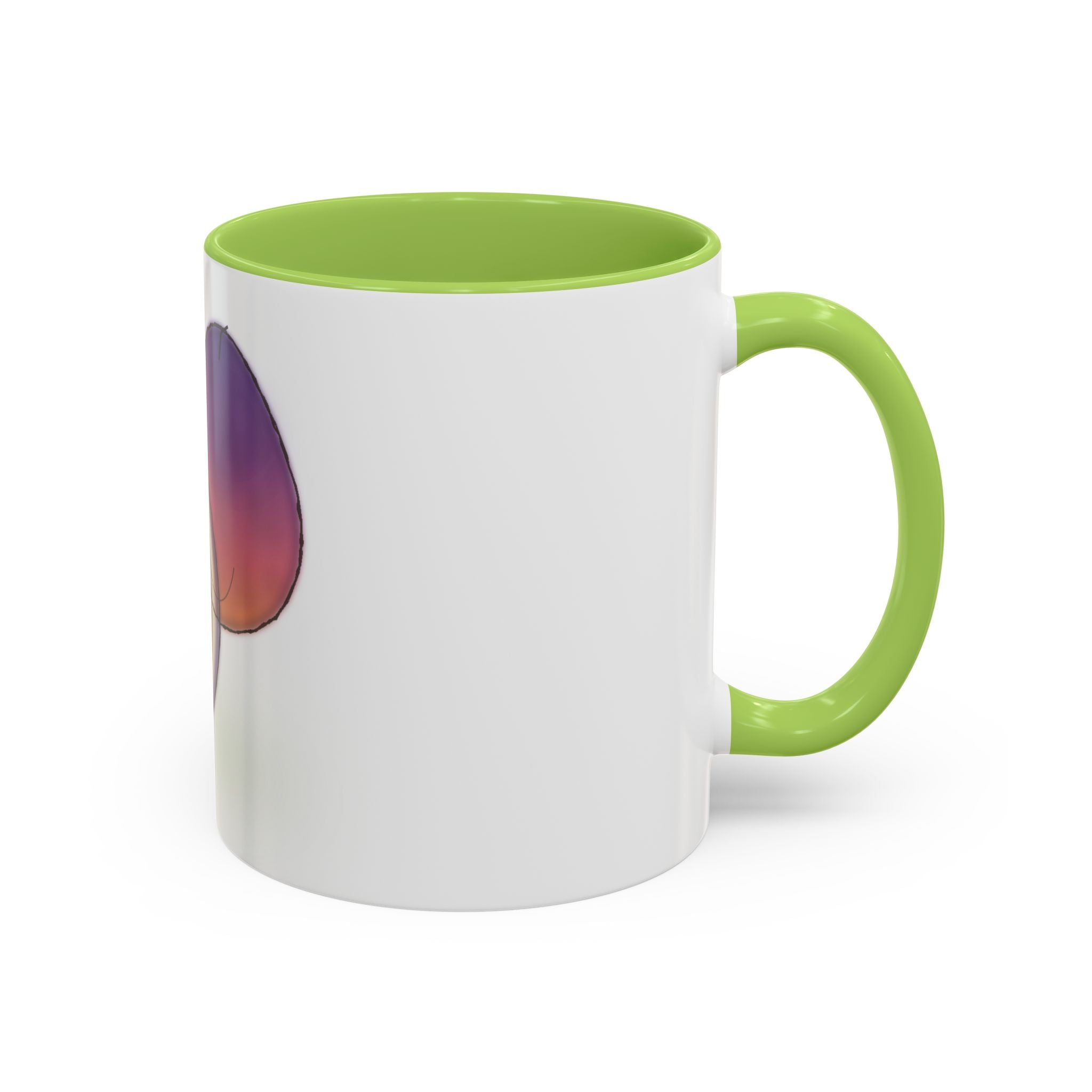 Fig Fruit Coffee Mug — Minimal Watercolor Fig Accent Mug (11/15oz)